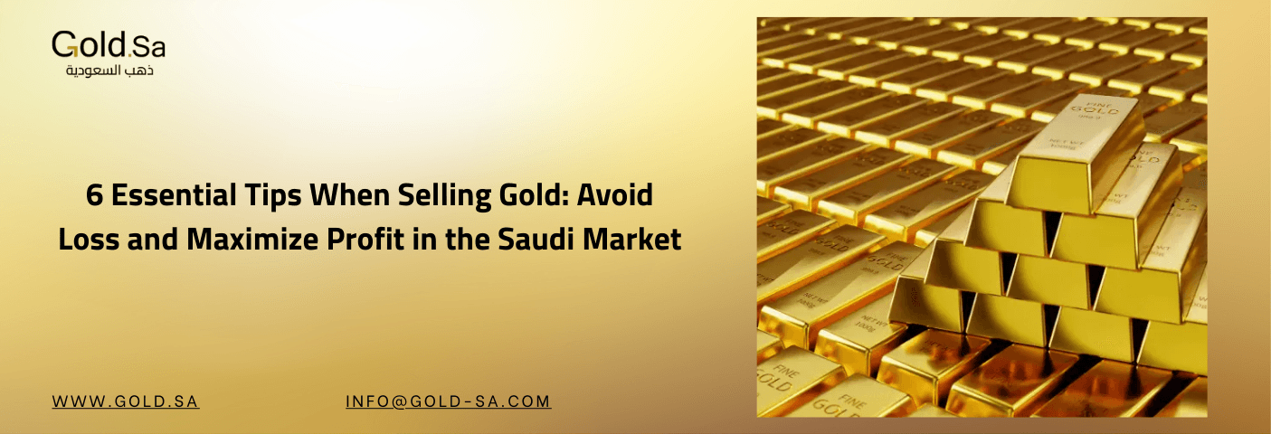 6 Essential Tips When Selling Gold: Avoid Loss and Maximize Profit in the Saudi Market