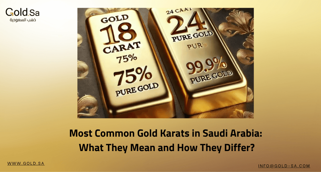 Most Common Gold Karats in Saudi Arabia: What They Mean and How They Differ?