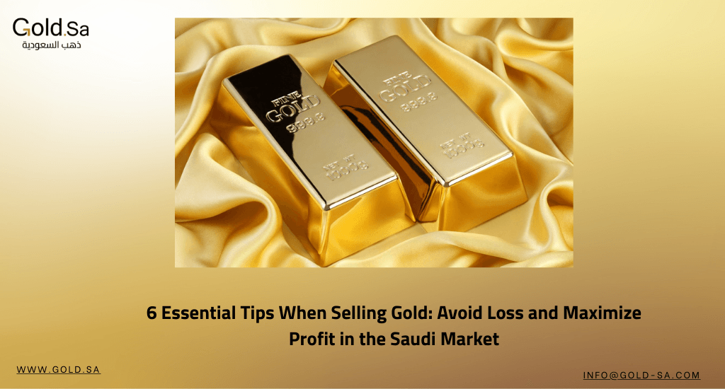 6 Essential Tips When Selling Gold: Avoid Loss and Maximize Profit in the Saudi Market